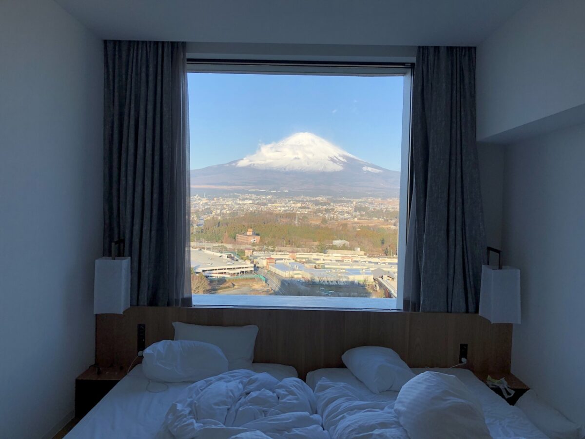 【窓からの富士山ビューが絶景！】御殿場の「HOTEL CLAD (ホテル クラッド)」に宿泊！