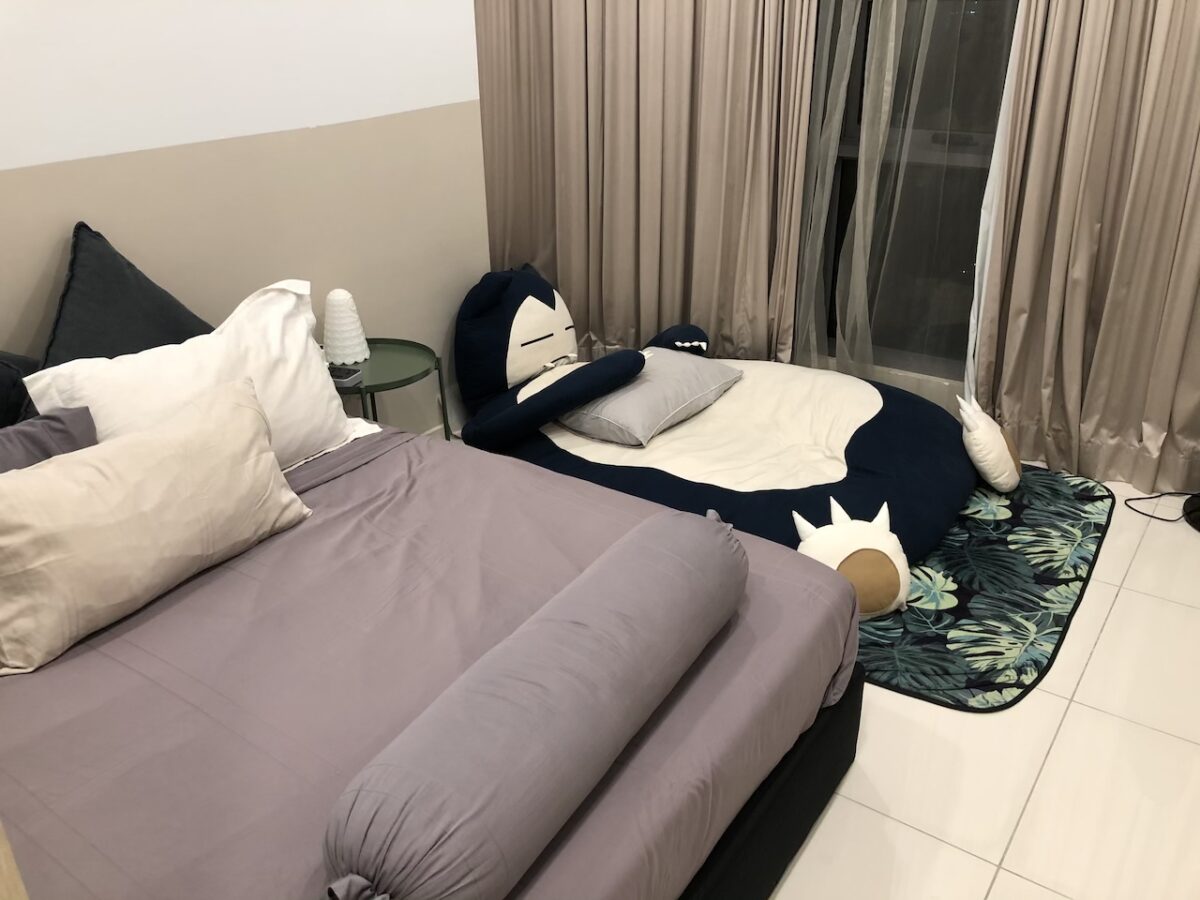 【カビゴンのベッドあり！】マレーシア・クアラルンプールでAirbnbで高級コンドミニアムに滞在！